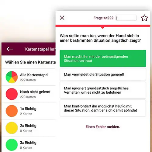 App (iOS & Android) zum Hundeführerschein